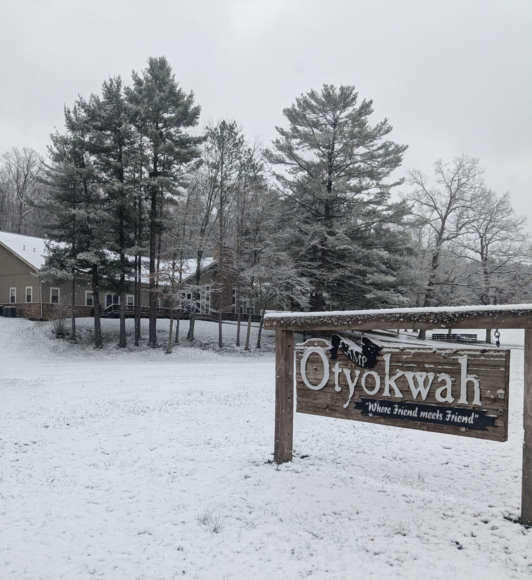 Camp Otyokwah in winter